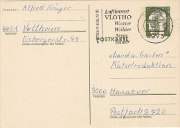 3254- PRESIDENT GUSTAV HEINEMANN, POSTCARD STATIONERY, 1972, GERMANY - Cartes Postales Illustrées - Oblitérées