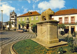 MURÇA, Jardim E Estátua Da Porca De Murça - PENSÃO GUEDES - 2 Scans PORTUGAL - Vila Real
