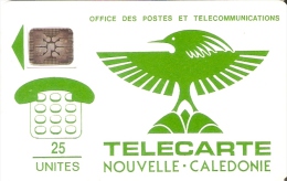 TARJETA DE NUEVA CALEDONIA DE 25 UNITES CHIP SC5 (LOGO) - Neukaledonien