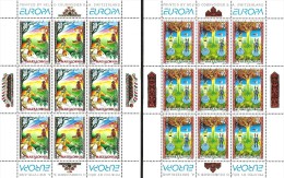 Macedonia - 1997 - Europa CEPT - Tales And Legends - Mint Stamp Sheets Set - Macedonia Del Norte