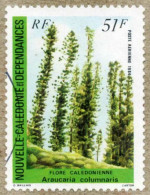 Nelle CALEDONIE  : Flore Calédonienne : Araucaria Columnaris : Pin Colonnaire - Endémique De L'Île Des Pins - Used Stamps