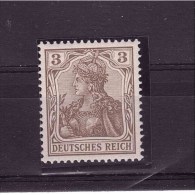 1902 GERMANY Empire  3 Pfg  Perfect MNH ** Michel Cat N° 69a - Ungebraucht