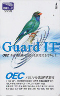 Carte Prépayée Japon / Série OEC - OISEAU Passereau - BIRD Japan Prepaid Card - VOGEL Tosho Karte - 3477 - Zangvogels