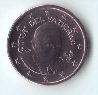 ** 1 CENT 2007 VATICAN PIECE NEUVE ** - Vatican