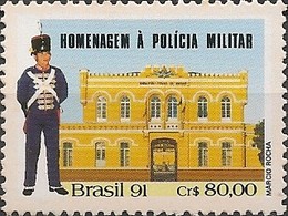 BRAZIL - MILITARY POLICE 1991 - MNH - Police - Gendarmerie