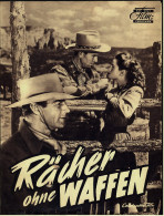 Das Neue Film-Programm Von Ca. 1950  -  "Rächer Ohne Waffen"  -  Mit Randolph Scott , Barbara Britton - Zeitschriften