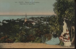 Tahiti Papeete Vue Du Semaphore   (voir Petit Trou) - Tahiti