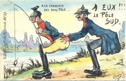 Frankreich, Politische Karikatur, Sign. Orens, L`Actualiste Nr. 21, 1909 - Orens