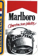 Cigarettes/Marlboro/Ford Cherche Son Pilote / 1983     ACOL64 - Autocollants