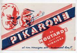 Buvard - Moutarde Pikarome - Mostard