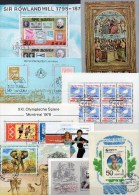 Stockholmia Blocks-Puzzle ST Aus 9 Gebieten Block/KB O 40€ Bloque Hojita Fauna M/s Art Blocs Philatelic Sheets Bf Topics - Blocs-feuillets