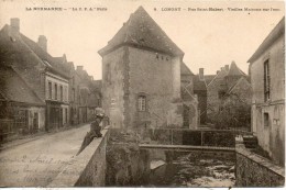 61. Longny. Rue Saint Hubert. Vieilles Maisons Sur L'eau - Longny Au Perche