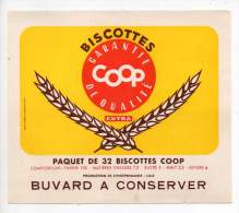 Buvard - Biscottes Coop - Biscottes