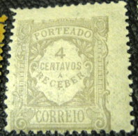 Portugal 1918 Postage Due 4c - Mint - Unused Stamps