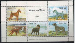 IRLANDA 1983   CANI   BF    MNH - Unused Stamps