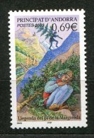 Andorre ** N° 590  Légende Du Pin De La Margineda - Unused Stamps