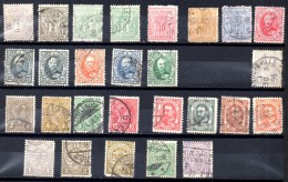 Luxemburg ,Lot Aus MiNr 45 -88 ,gestempelt , Unterschiedlich - Collections