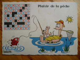 Barberousse - Plaisir De La Pêche - Animaux - Vacances - Humour - Fantaisie - Qq Petites Taches Possibles - Barberousse