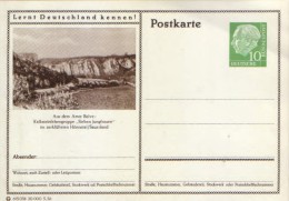 Germany/ Federal Republic- Stationery Postacard Unused - P24 Heuss Type I - Aus Dem Amte Balve - Cartoline - Nuovi