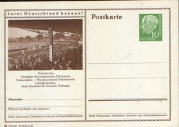 Germany/ Federal Republic- Stationery Postacard Unused - P24 Heuss Type I - Gelsenkirchen ,Trabrennbahn - Cartoline - Nuovi