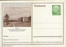 Germany/ Federal Republic- Stationery Postacard Unused - P24 Heuss Type I -Stuttgart,Konzerthaus - Cartoline - Nuovi