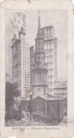 NEW YORK  - CHAPELLE SAINT PAUL VG 1919 AUTENTICA 100% - Kirchen