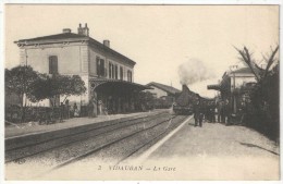 83 - VIDAUBAN - La Gare - ELD 3 - Intérieur - Train - Vidauban