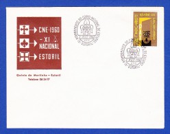 CENTENÁRIO DA INTRODUÇÃO DO TELÉGRAFO ELÉCTRICO EM PORTUGAL - 16.SET.1955 - Storia Postale