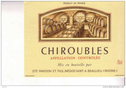 CHIROUBLES  -  Sté Pardon - Côtes Du Rhône