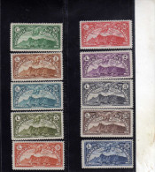 SAN MARINO 1931 POSTA AEREA AIR MAIL VEDUTA VIEW  SERIE COMPLETA COMPLETE SET MNH - Airmail