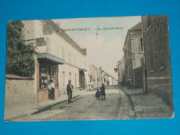 95) Bouffémont - La Grande Rue -   Année 1918 - EDIT- Frémont - Bouffémont