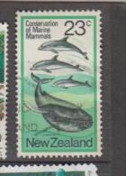 Nouvelle Zélande YV 720 O 1978 Cétacés - Whales