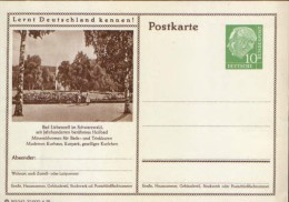 Germany/ Federal Republic- Stationery Postacard Unused - P24 Heuss Type I -Bad Liebenzell , Kurpark - Cartes Postales - Neuves