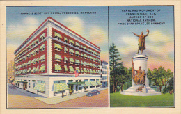 Francis Scott Key Hotel And Monument Frederick Maryland - Sonstige & Ohne Zuordnung