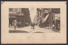 EGYPT - Alexandria, Year 1929, No Stamps - Pacha Street - Alejandría