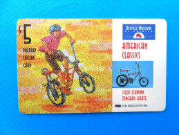 BICYCLE MUSEUM - 1960 Schwinn Stingray Krate ( TCM Rare Card ) Cycling Vélo Radsport Ciclismo Bike Cycle Bicyclette - Sonstige & Ohne Zuordnung