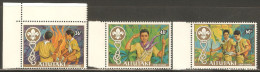 Aitutaki 1983 Mi# 460-462 ** MNH - Scouting Year - Aitutaki