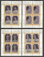 Penrhyn 1985 Mi# 422-425 Kleinbogen (4) ** MNH - Queen Mother, 85th Birthday - Penrhyn