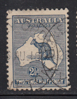 Australia Used Scott #39 2 1/2p Kangaroo And Map - Gebruikt