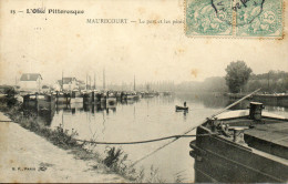 MAURECOURT  - Le Port Et Les Péniches - Maurecourt