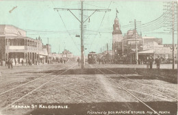 AUSTRALIE - HANNAN ST KALGOORLIE - CPA - Published By Bon Marché - Circulée 1907 - Other & Unclassified