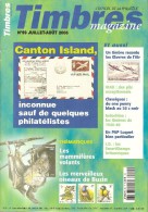 Timbres  Magazine    -    N°  59  -   Juillet / Aout    2005 - Francés (desde 1941)
