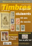 Timbres  Magazine    -       N° 31  -   Janvier   2003 - Francés (desde 1941)