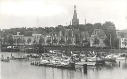 Medemblik, Jachthaven (glansfotokaart) - Medemblik