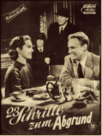 Das Neue Film-Programm Von Ca. 1950  -  "23 Schritte Zum Abgrund"  -  Mit Van Johnson , Vera Miles - Zeitschriften