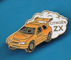 PIN´S //  . CITROËN ZX CAMEL TROPHY - Rally