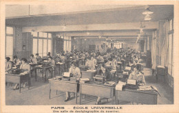 ¤¤  -  PARIS   -  Ecole Universelle   -  Une Salle De Dactylographie Du Courrier  -  Machines à Ecrire    -  ¤¤ - Arrondissement: 16