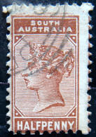 SOUTH AUSTRALIA 1883 1/2d Queen Victoria USED Scott76 CV$2.20 - Usati