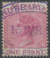 Grenada. 1887 QV, Postage & Revenue. 1d Used SG 40. - Grenade (...-1974)