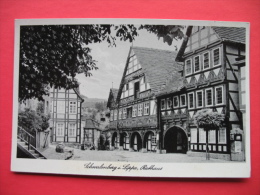 Schwalenberg I.Lippe,Rathaus - Detmold